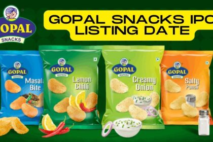 Gopal snacks IPO listing date