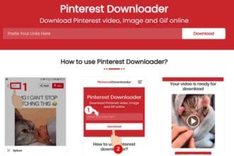 Pinterest video downloader