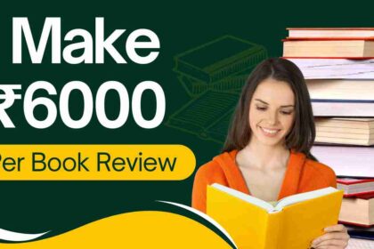 Make ₹6000 per book review
