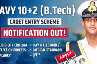 Navy 10+2 [b.tech] cadet entry scheme