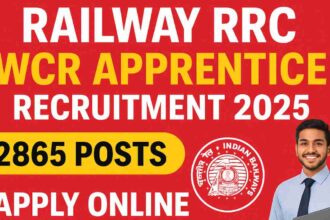 Railway RRC WCR Apprentice Recruitment 2025